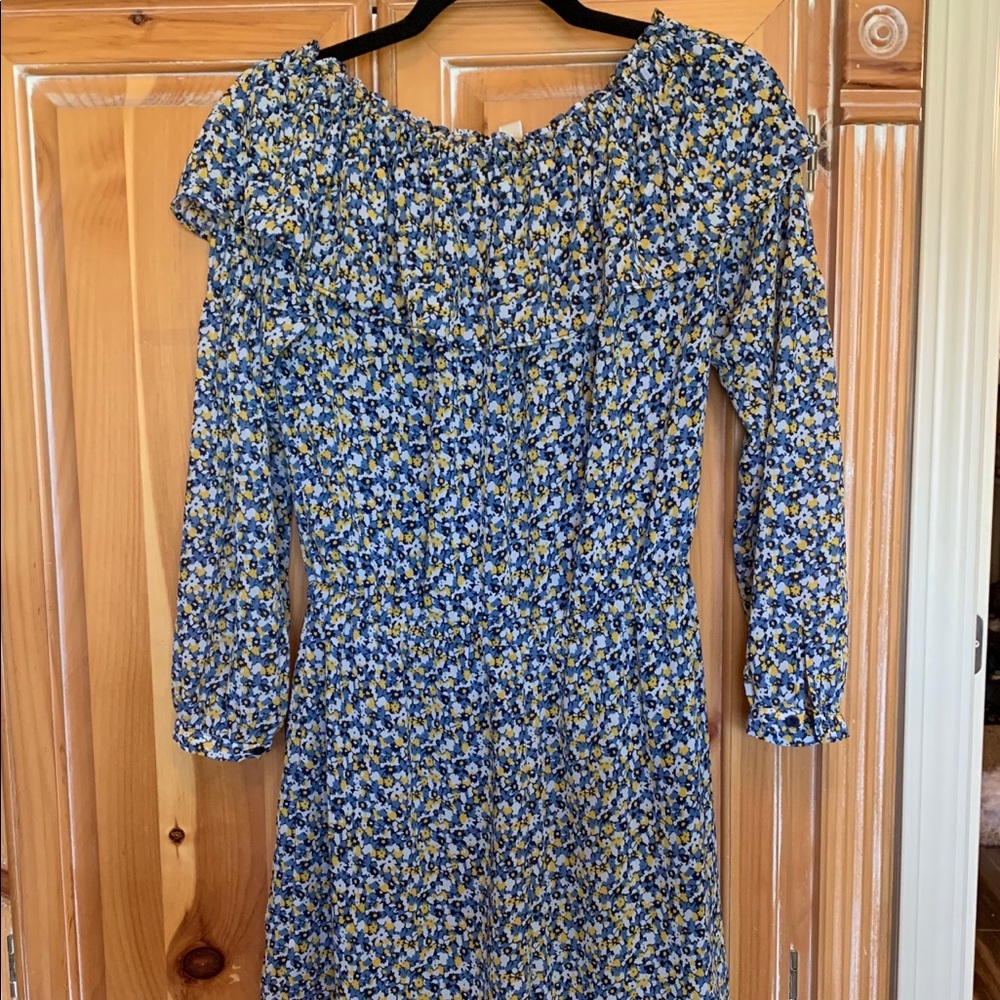 Michael Kors Floral off the shoulder romper